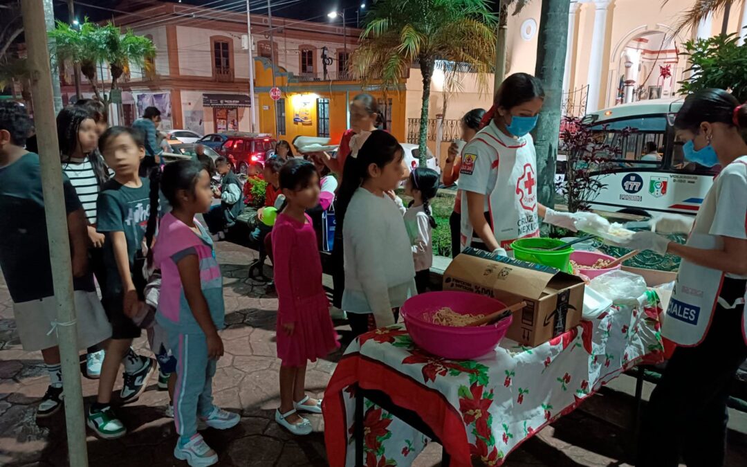 El área de Juventud de la delegación Córdoba, realizan actividades por el día de Reyes Magos