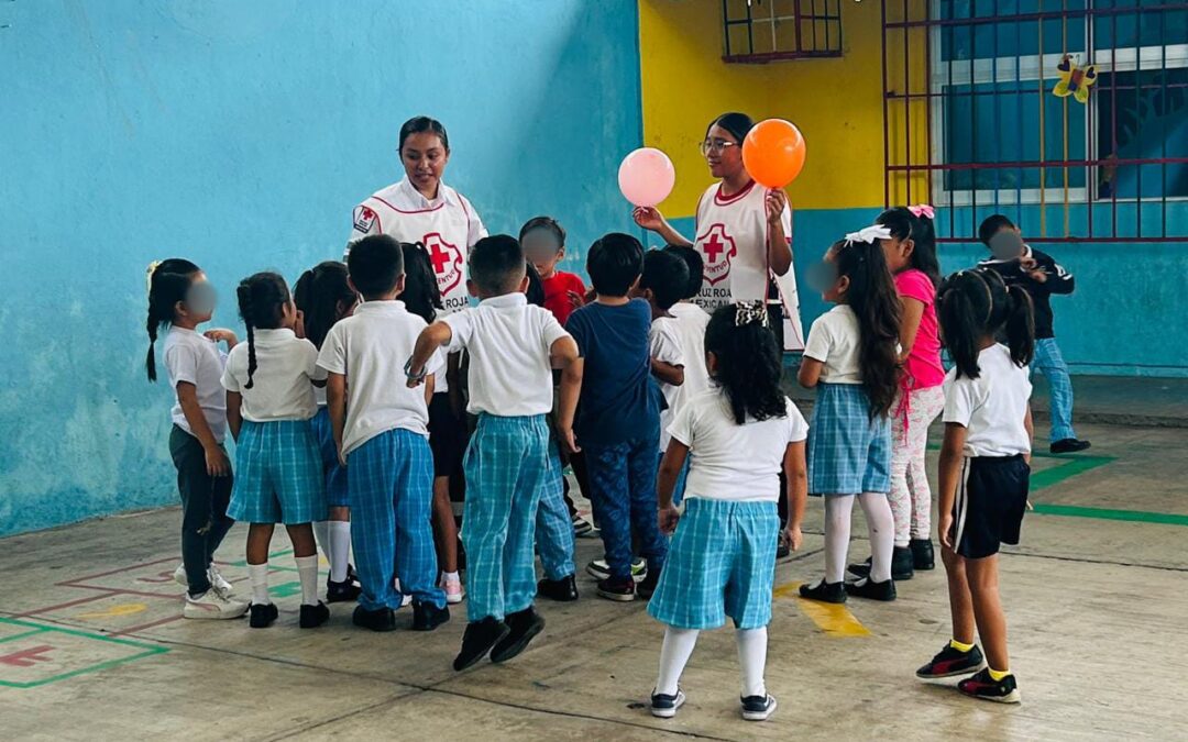 Juventinos de la Delegación Córdoba visitan Jardín de niños