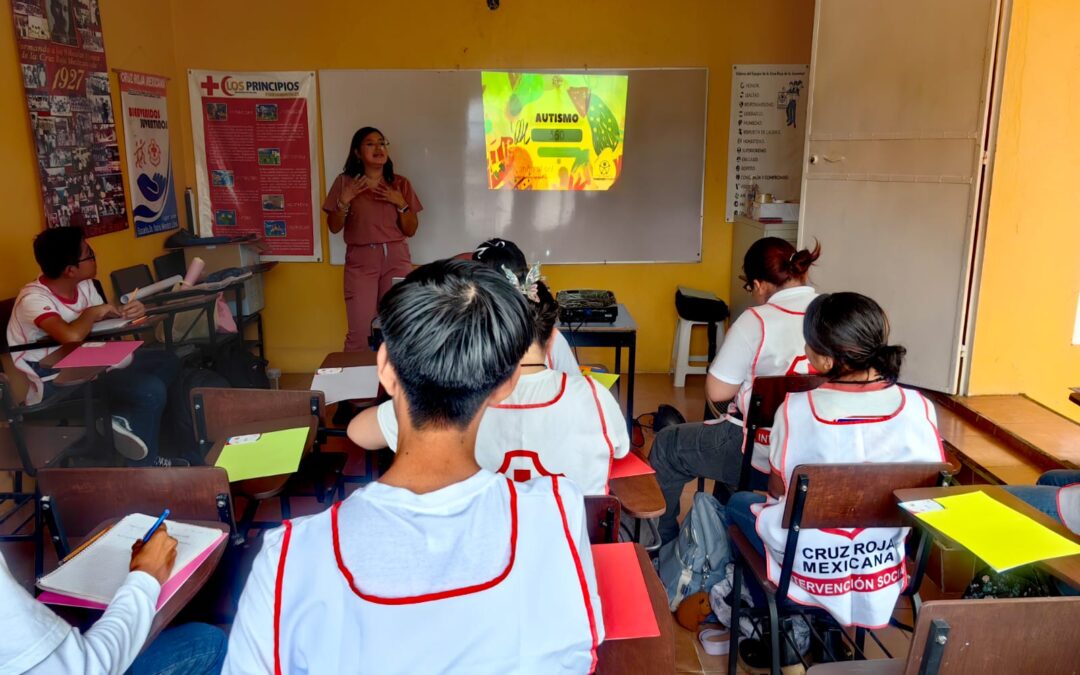 Juventinos de la Delegación Orizaba se capacitan sobre Autismo